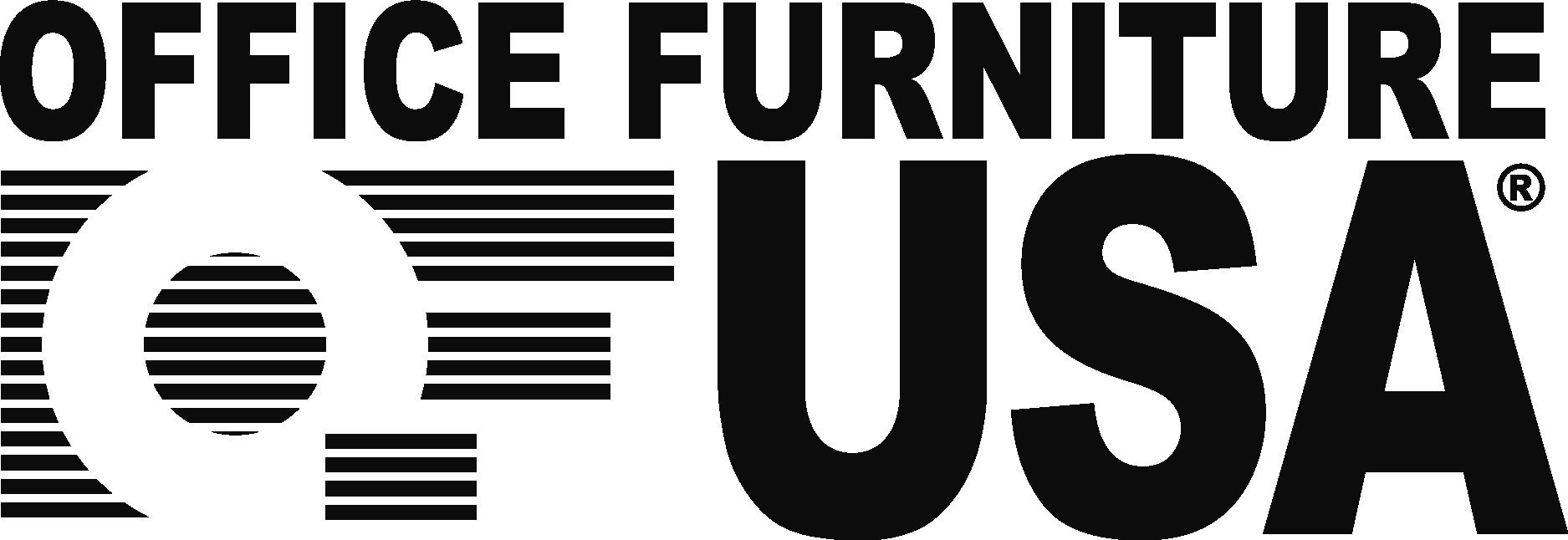 Office Furniture USA Black Logo Vector Logo